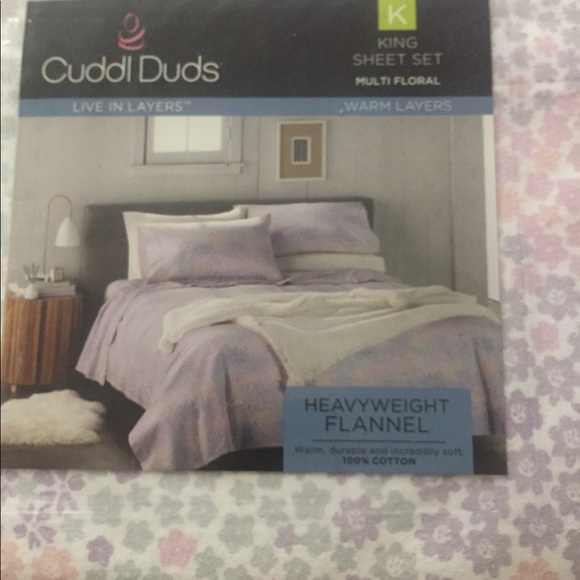Cuddl Duds Bedding King Sheet Set Poshmark